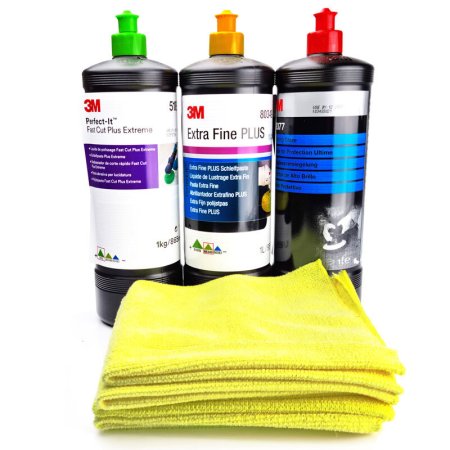 3M Polerkit Auto & Marin Ljusa Ytor